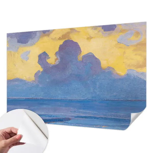 Fotobehang zelfklevend met een wolkenlandschap