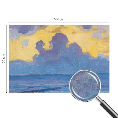 Fotobehang zelfklevend met een wolkenlandschap