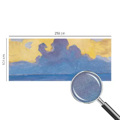 Fotobehang zelfklevend met een wolkenlandschap