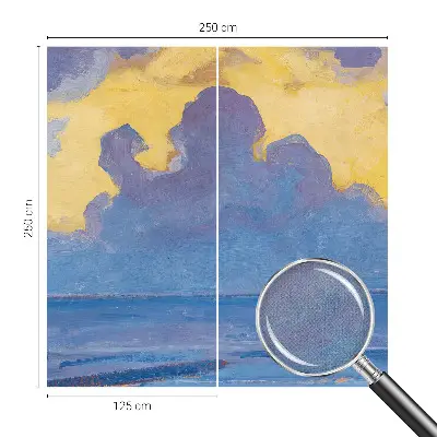 Fotobehang zelfklevend met een wolkenlandschap