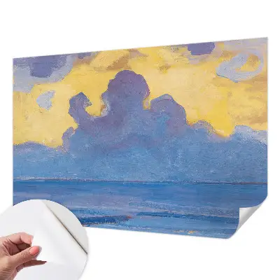 Fotobehang zelfklevend met een wolkenlandschap