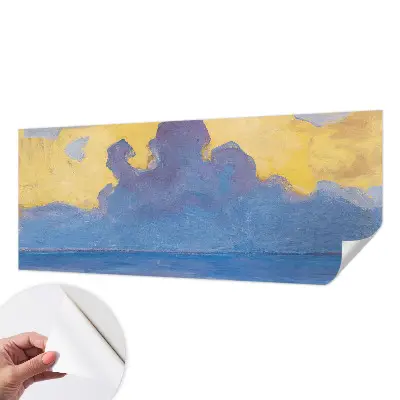 Fotobehang zelfklevend met een wolkenlandschap