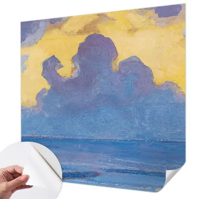 Fotobehang zelfklevend met een wolkenlandschap
