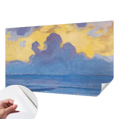 Fotobehang zelfklevend met een wolkenlandschap