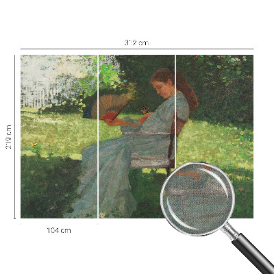 3D fotobehang Zomerharmonie
