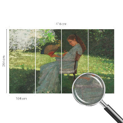 3D fotobehang Zomerharmonie