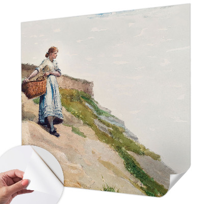 Foto behang voor de kinderkamer Vrouwelijk landschap