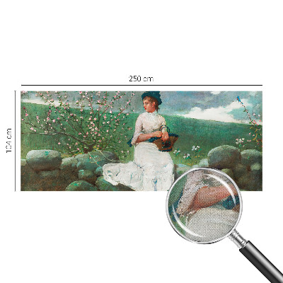 Fotobehang kinderkamer Bloemrijke vrede