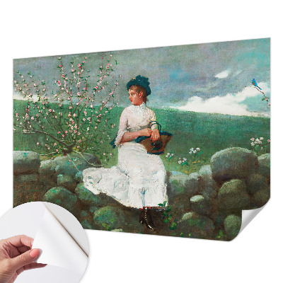 Fotobehang kinderkamer Bloemrijke vrede