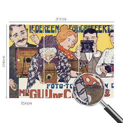 Fotobehang voor kinderkamer Passie voor fotografie