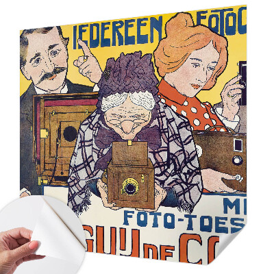 Fotobehang voor kinderkamer met het thema 'Passie voor fotografie' speciaal voor kinderen