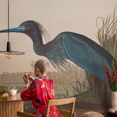 Fotobehang tienerkamer Watervogels