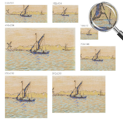 Fotobehang zelfklevend Zee van vrede