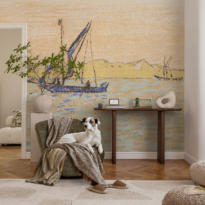 Fotobehang zelfklevend Zee van vrede