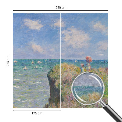 Foto behang voor de keuken met een vredig landschapsmotief