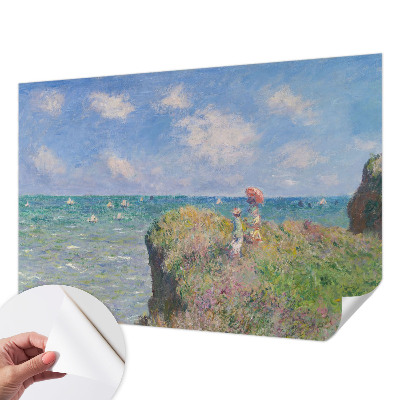 Foto behang voor de keuken met een vredig landschapsmotief