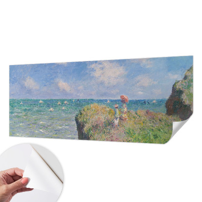 Foto behang voor de keuken met een vredig landschapsmotief