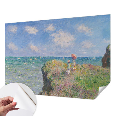 Foto behang voor de keuken met een vredig landschapsmotief