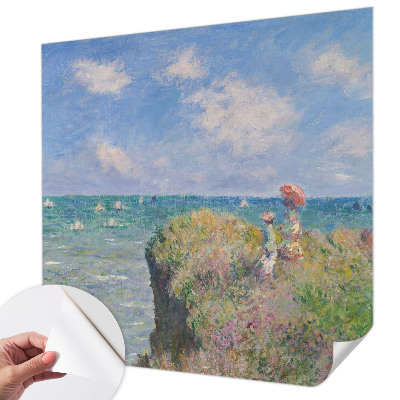 Foto behang voor de keuken met een vredig landschapsmotief