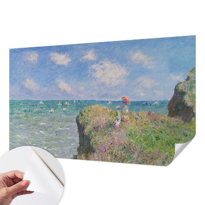 Foto behang voor de keuken met een vredig landschapsmotief