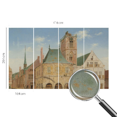 Fotobehang kinderkamer Historisch stadhuis