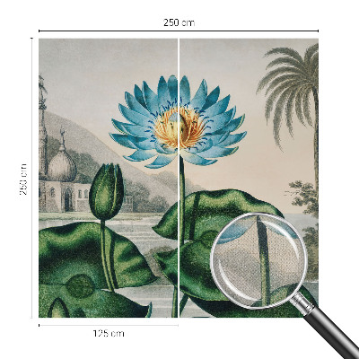 Fotobehang voor de kinderkamer Exotisch landschap