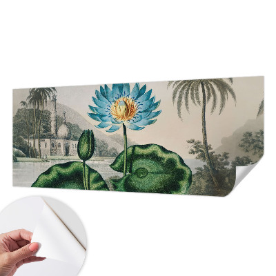 Fotobehang voor de kinderkamer met een exotisch landschap