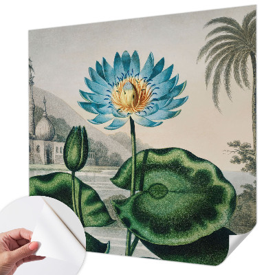 Fotobehang voor de kinderkamer met een exotisch landschap