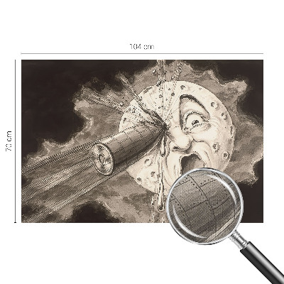 Fotobehang tienerkamer Kosmische botsing