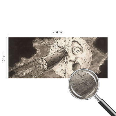 Fotobehang tienerkamer Kosmische botsing