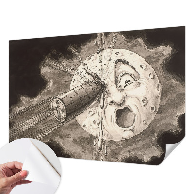 Fotobehang tienerkamer Kosmische botsing