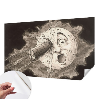 Fotobehang tienerkamer Kosmische botsing