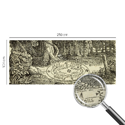 Foto behang voor de keuken Magische cirkel