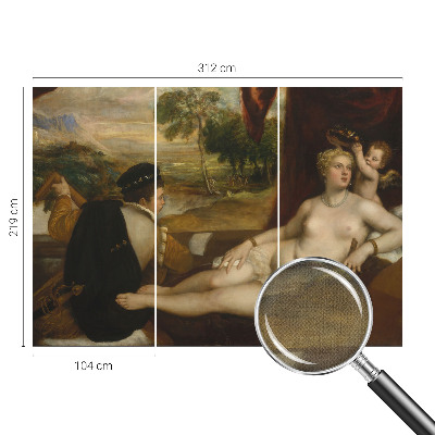 Zelfklevend fotobehang met een ontspannende scène