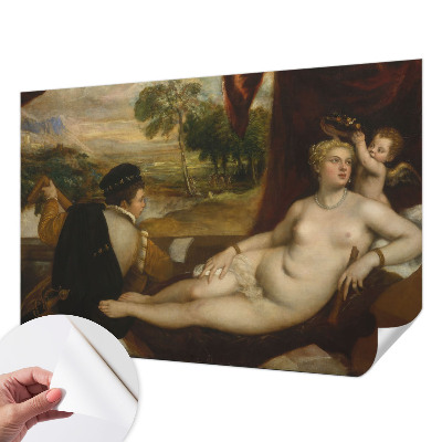 Zelfklevend fotobehang met een ontspannende scène