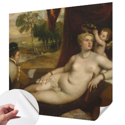 Zelfklevend fotobehang met een ontspannende scène