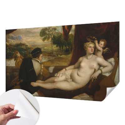 Zelfklevend fotobehang met een ontspannende scène