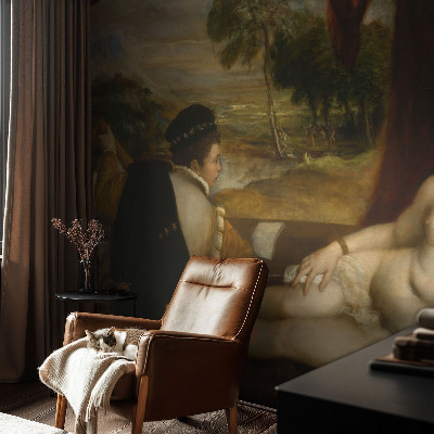 Zelfklevend fotobehang met een ontspannende scène