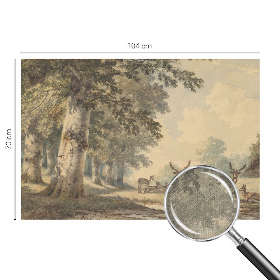 Fotobehang zelfklevend Bosvrede