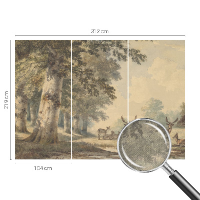 Fotobehang zelfklevend Bosvrede