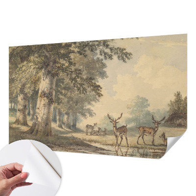 Fotobehang zelfklevend Bosvrede
