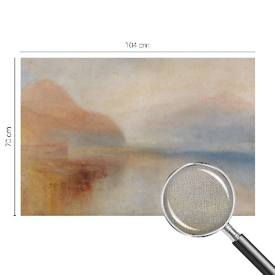 Zelfklevende behangsticker Etherisch landschap