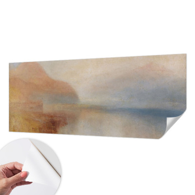 Zelfklevende behangsticker Etherisch landschap
