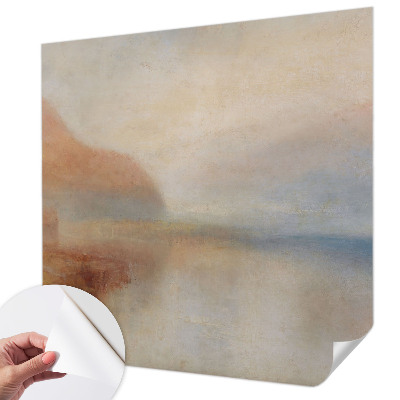 Zelfklevende behangsticker Etherisch landschap
