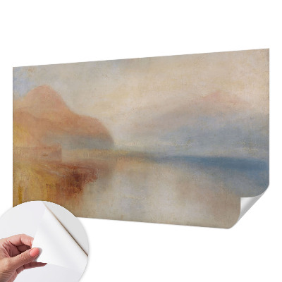 Zelfklevende behangsticker Etherisch landschap