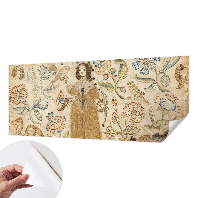 Fotobehang kinderkamer met een kleurrijk natuurelement voor kinderkamers