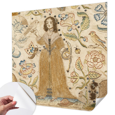 Fotobehang kinderkamer met een kleurrijk natuurelement voor kinderkamers