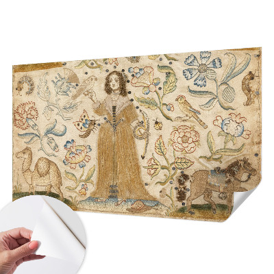 Fotobehang kinderkamer met een kleurrijk natuurelement voor kinderkamers