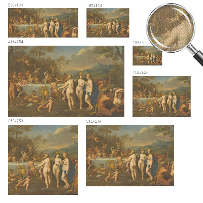 Fotobehang voor de kinderkamer Oud feest