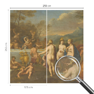 Fotobehang voor de kinderkamer Oud feest